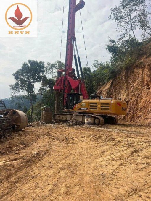 Cáp phi 36 cho máy khoan đá Sany 360